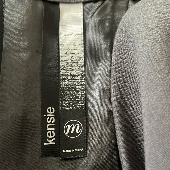 Vintage Kenzie Grey Strapless Sheath Dress - Picture 10 of 12